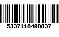Código de Barras 5337118408837