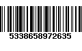 Código de Barras 5338658972635