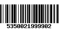 Código de Barras 5350021999902