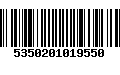 Código de Barras 5350201019550