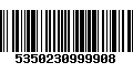 Código de Barras 5350230999908