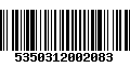 Código de Barras 5350312002083