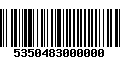 Código de Barras 5350483000000