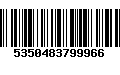 Código de Barras 5350483799966