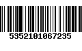 Código de Barras 5352101067235