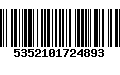 Código de Barras 5352101724893