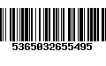 Código de Barras 5365032655495