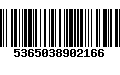 Código de Barras 5365038902166