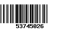 Código de Barras 53745026