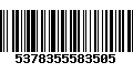 Código de Barras 5378355583505