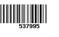 Código de Barras 537995