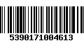 Código de Barras 5390171004613