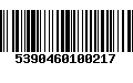 Código de Barras 5390460100217