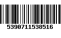 Código de Barras 5390711538516