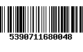 Código de Barras 5390711680048