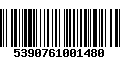 Código de Barras 5390761001480