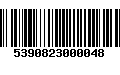 Código de Barras 5390823000048