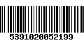 Código de Barras 5391020052199