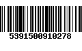 Código de Barras 5391500910278