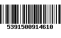 Código de Barras 5391500914610