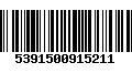 Código de Barras 5391500915211