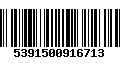 Código de Barras 5391500916713