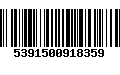 Código de Barras 5391500918359