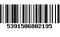 Código de Barras 5391506802195