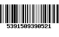 Código de Barras 5391509390521