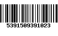 Código de Barras 5391509391023