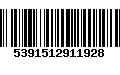 Código de Barras 5391512911928