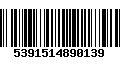 Código de Barras 5391514890139