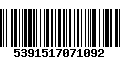 Código de Barras 5391517071092