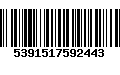 Código de Barras 5391517592443