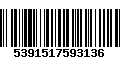 Código de Barras 5391517593136