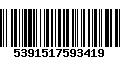 Código de Barras 5391517593419