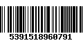 Código de Barras 5391518960791