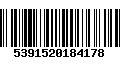 Código de Barras 5391520184178