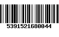 Código de Barras 5391521680044