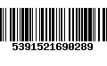 Código de Barras 5391521690289