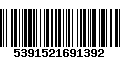 Código de Barras 5391521691392