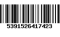 Código de Barras 5391526417423