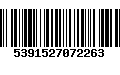 Código de Barras 5391527072263