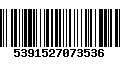Código de Barras 5391527073536