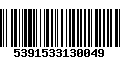 Código de Barras 5391533130049