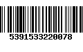 Código de Barras 5391533220078