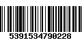 Código de Barras 5391534790228