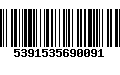 Código de Barras 5391535690091