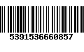 Código de Barras 5391536660857