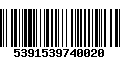 Código de Barras 5391539740020